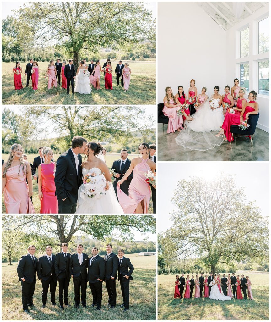 Five Palms wedding venue | bridal party portraits