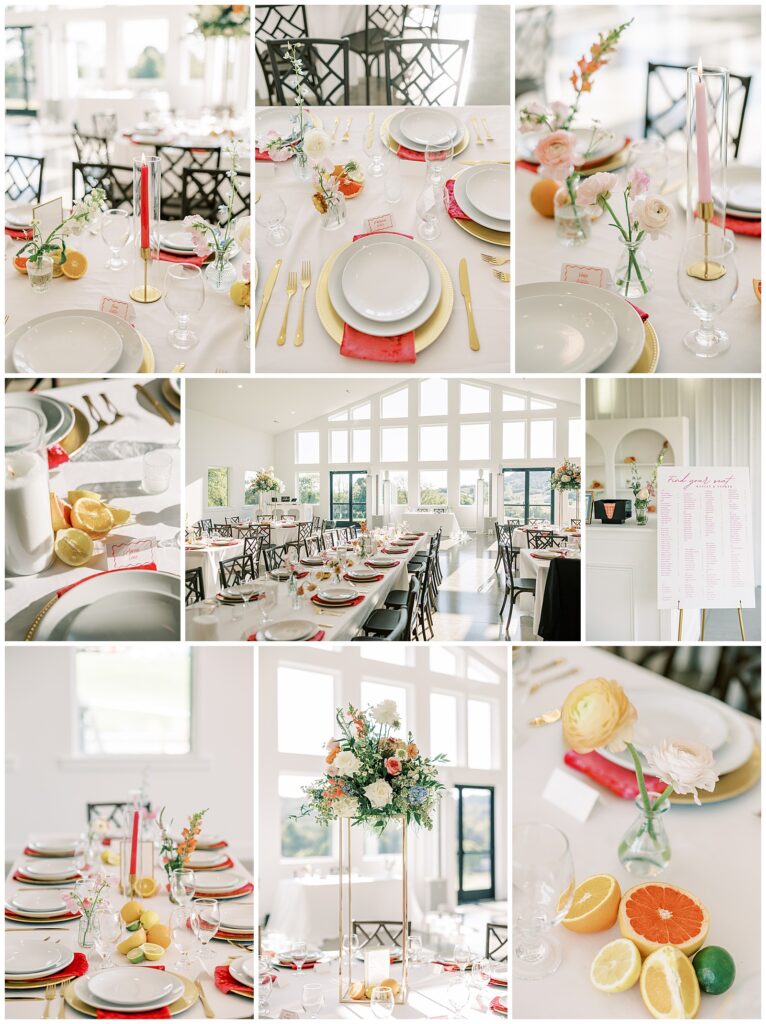 Five Palms wedding venue | reception space | details