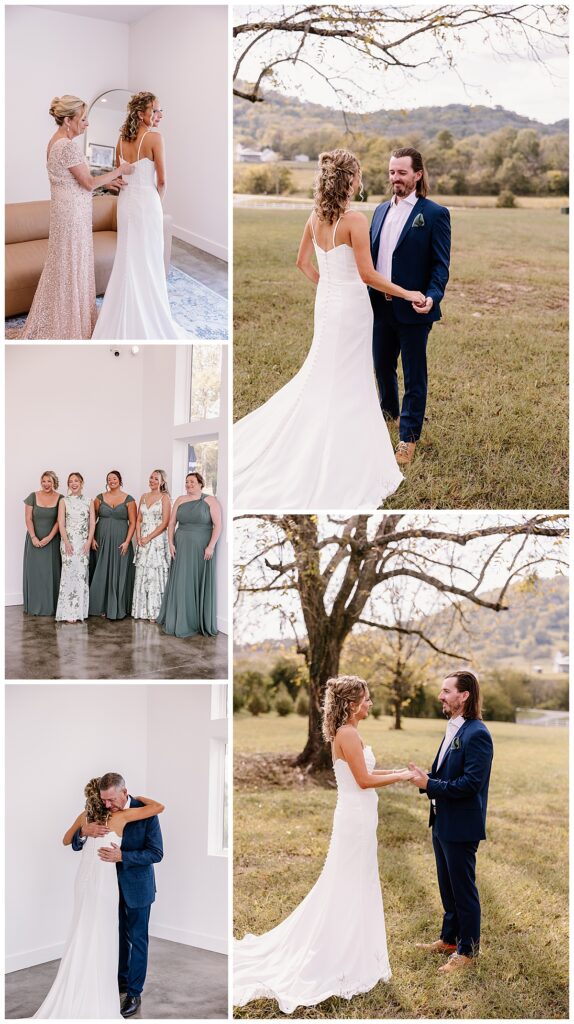 Five Palms Wedding Venue | first look/vows