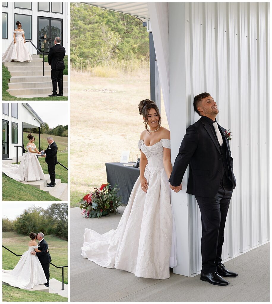 Five Palms wedding venue | first look / touch