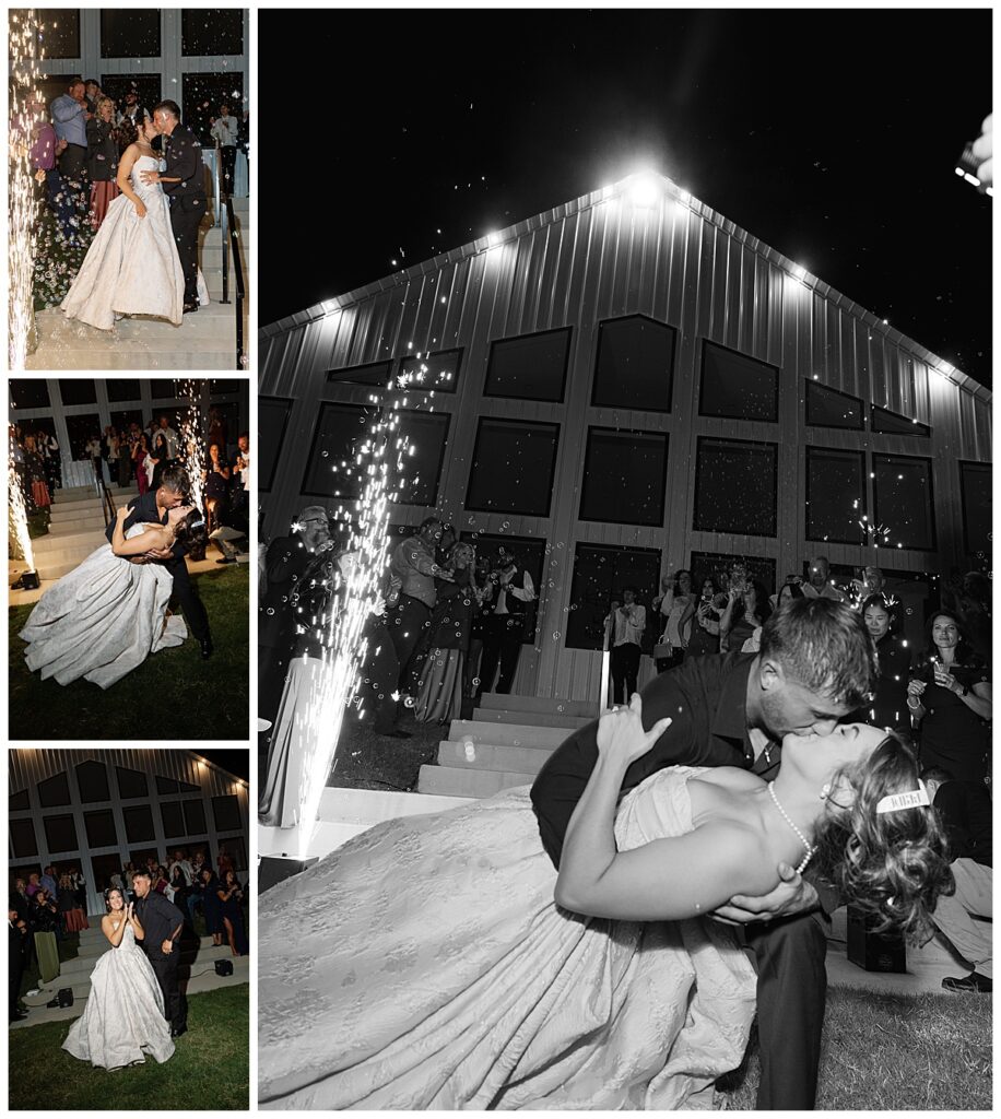 Five Palms wedding venue | sparkler exit